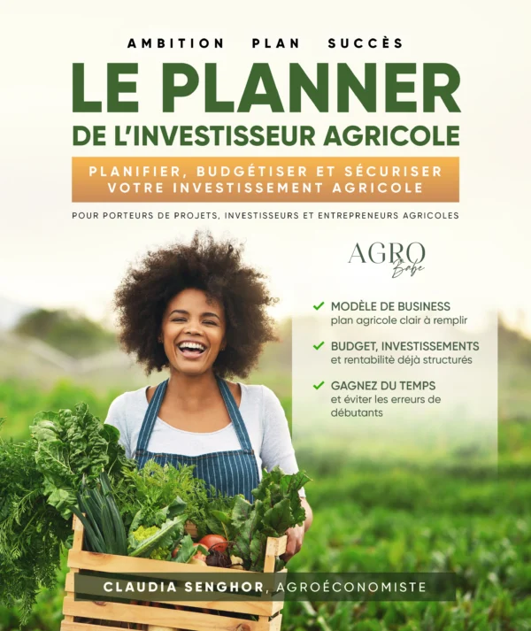 Template de business plan agricole - Le Planner